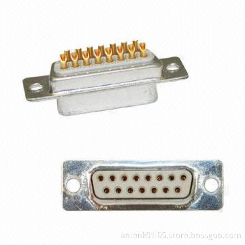 D-sub Solder Cup in 9, 15, 25, 37 and 50 Positions